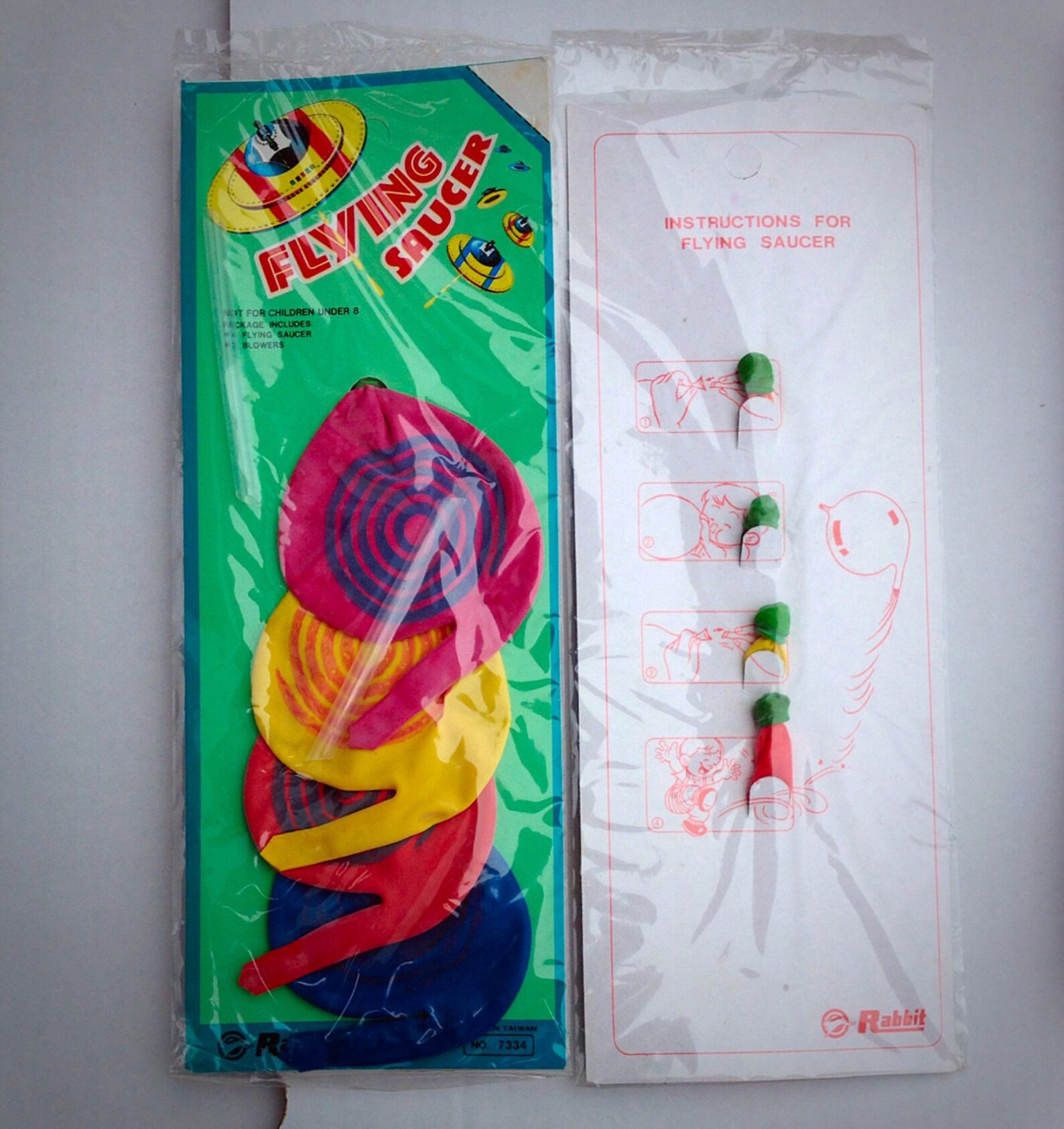 1960s70s Vintage Flying Saucer Balloons Pack of Four Etsy