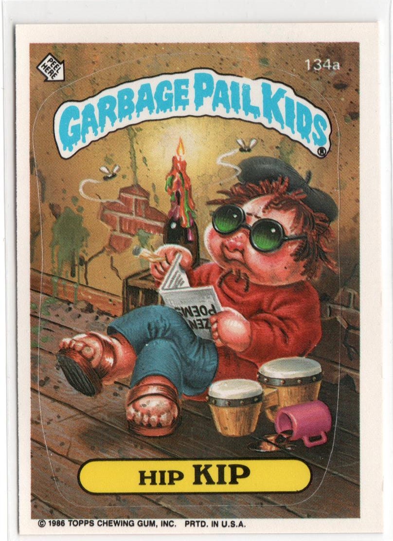 1986 Topps Garbage Pail Kids Card WHISPIRIN WOODY - Etsy