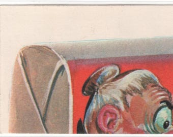 1979 Topps Wacky Packages Sticker Card Chuck Full of Nuts Coffee