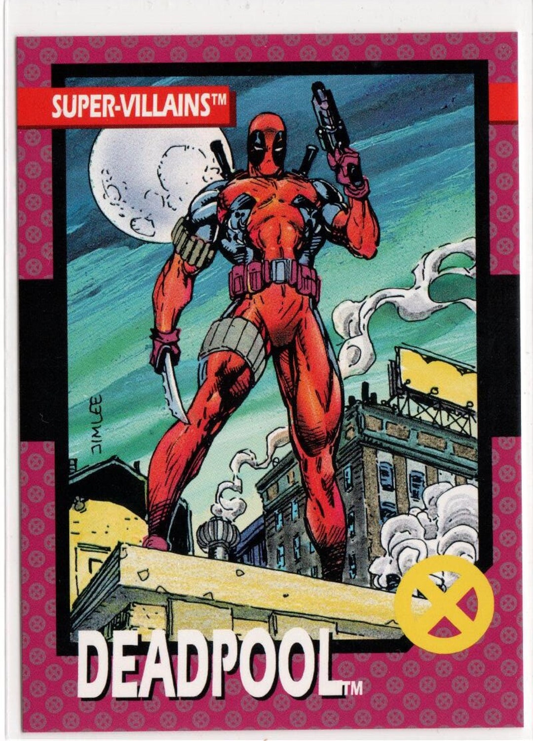 1992 Uncanny X-men DEADPOOL Marvel Card - Etsy