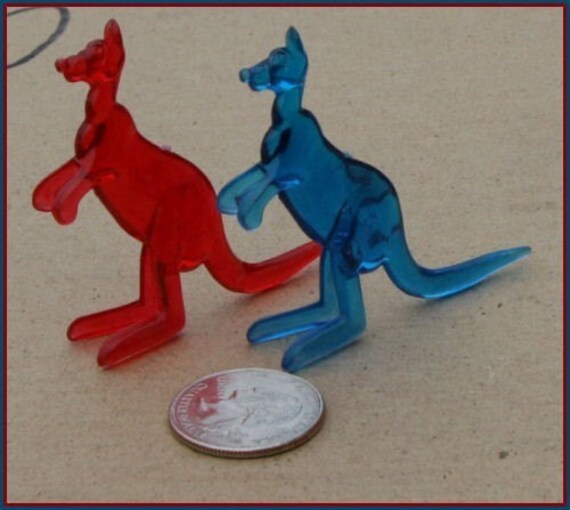 1950s BLUE KANGAROO Circus Animal From Ringling Brothers Barnum