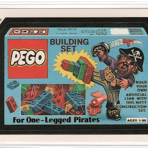 Vintage PEGO 1991 Wacky Packages Card