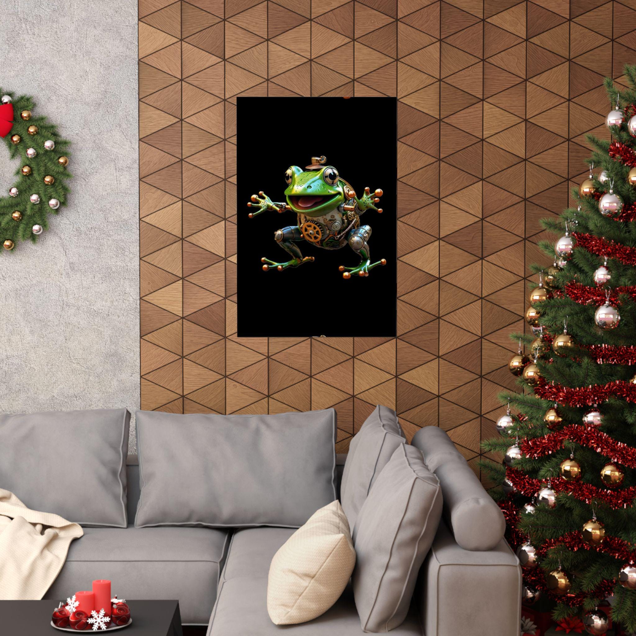 Clockwork Frog 3 Matte Vertical Poster 24 Inches by 36 Inches - Etsy