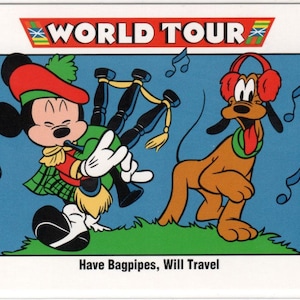 1991 Impel Disney Collector Card