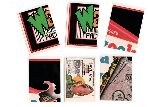 Vintage ZENERGIZER 1991 Wacky Packages Card - Etsy