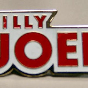 1977 Billy Joel enamel concert pin MINT