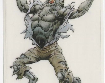 1996 Mike Ploog Collector Sticker Werewolf