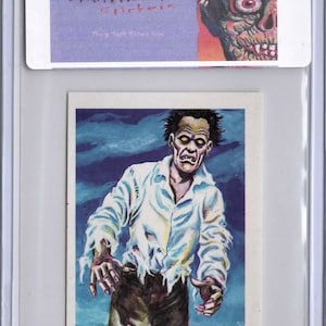 1970s Zombie MONSTRUOS Card