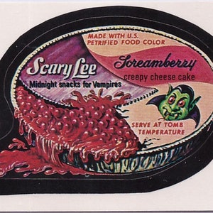 1986 Topps Wacky Packages Dr Pooper Soda Sticker image 6