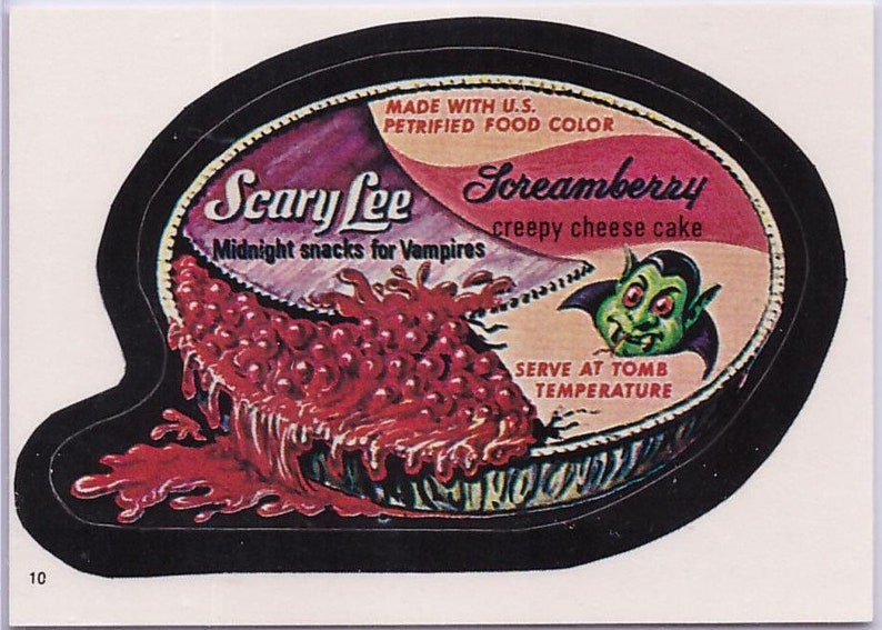 1986 Topps Wacky Packages Dr Pooper Soda Sticker image 6