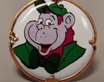 Grape Ape 1970's Hanna Barbera Cartoon Ring