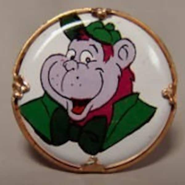 Grape Ape 1970's Hanna Barbera Cartoon Ring