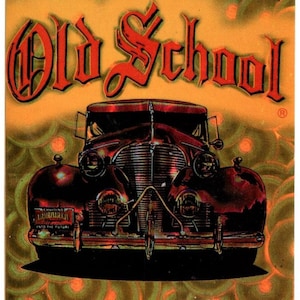 1997 Low Rider Old School Park Avenue Vending PRISM Sticker