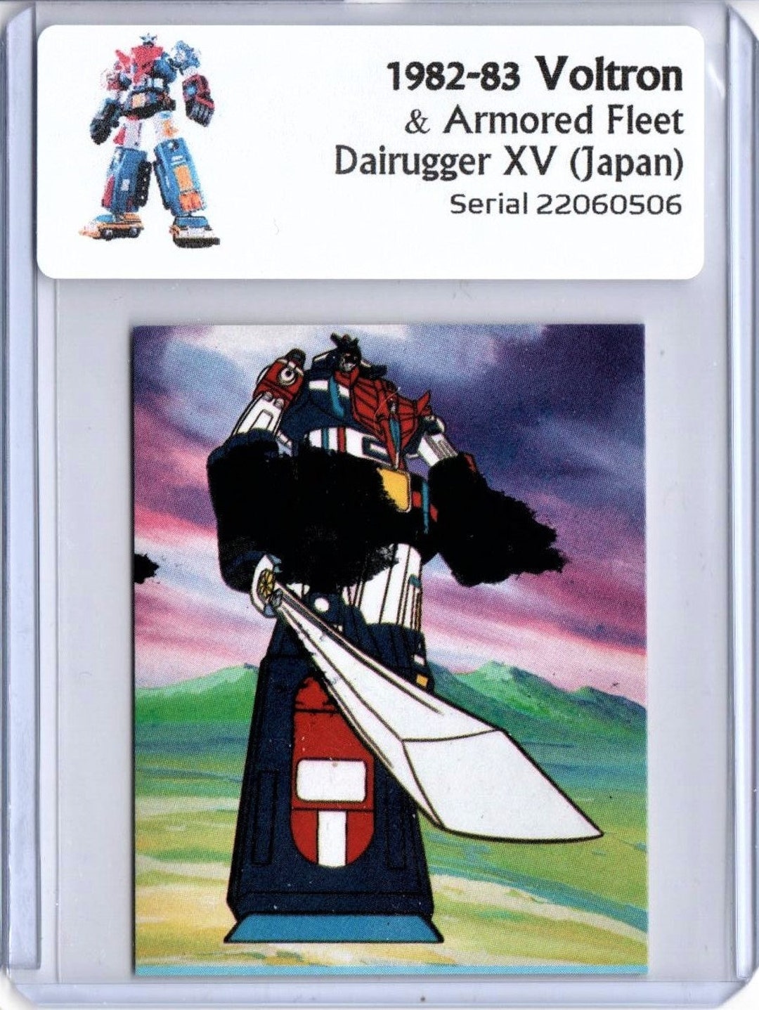 Very Rare 1982-83 Voltron & Armored Fleet Dairugger XV Japanese