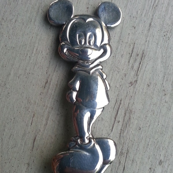 1982 MICKEY MOUSE Reed and Barton Walt Disney Infant Spoon
