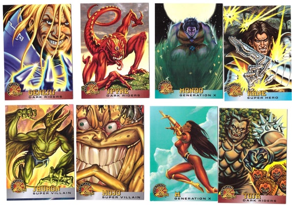20 - 1996 Marvel Fleer X-men Cards - Etsy