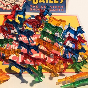 Master Set of 32 - 1950s Circus Animals from Ringling Brothers Barnum And Bailey Circus