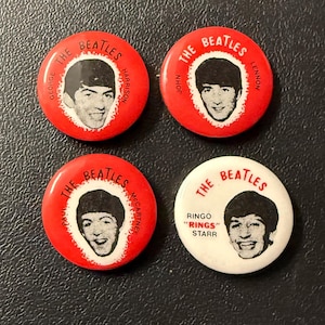 Rare Beatles Pin - Etsy