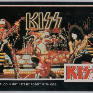 rare kiss cards Phonecards limited issued uncut sheet 1996 KISS Komplete 2009 Icons Blue