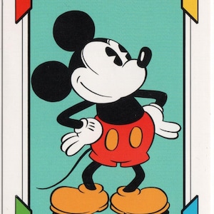 1991 Impel Disney Collector Card MICKEY