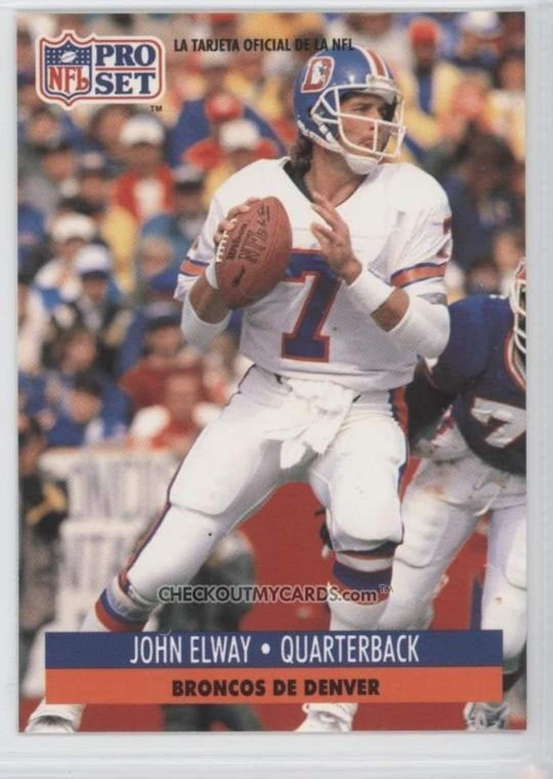 How Much Are John Elway Football Cards Worth