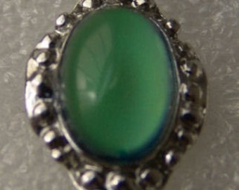 Vintage 1960-70's Fancy Mood Ring 201 Large French