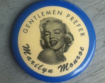 1956 Gentleman Prefer Marilyn Monroe Button Button