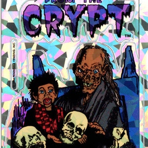 1994 Tales from the Crypt Vending Sticker CRYPT KEEPER with Dummy