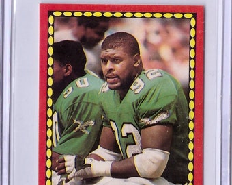 1988 Topps Football Super Star Sticker REGGIE WHITE