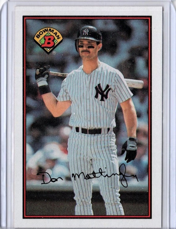 1989 Bowman DON MATTINGLY Baseball Card 