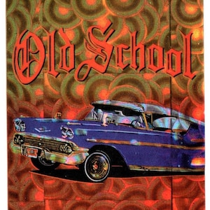 1997 Low Rider Old School Park Avenue Vending PRISM Sticker