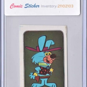 1984 Ricochet Rabbit Hanna Barbera Comic Cartoon Sticker