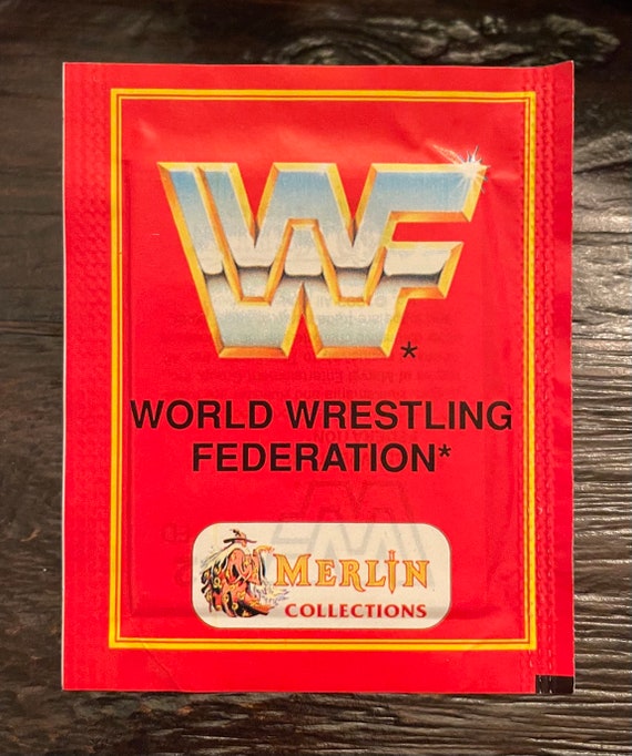1992 Merlin WWF 5 x Complete Set 10 packets 