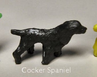 1950s COLLIE Cracker Jack Plastic Dog