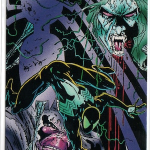 1992 McFarlane 79 Black Suit Spider-Man Card