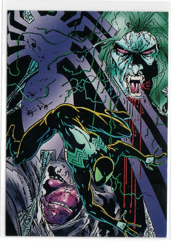 1992 Mcfarlane 79 Black Suit Spider-man Card - Etsy