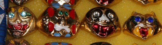 1960s RARE Vintage Horror PROTOTYPE ZOMBIE Ring B… - image 3