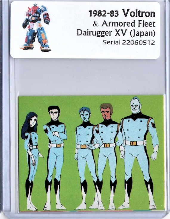 Very Rare 1982-83 Voltron & Armored Fleet Dairugger XV Japanese