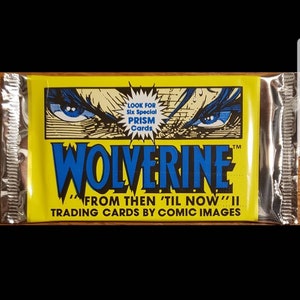 Unopened WOLVERINE Collector Cards Pack 1992 Comic Images