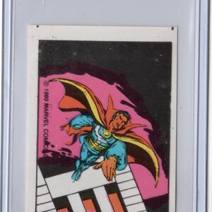 1980 Marvel DR STRANGE Super Heroes Argentina Terabussi Collector