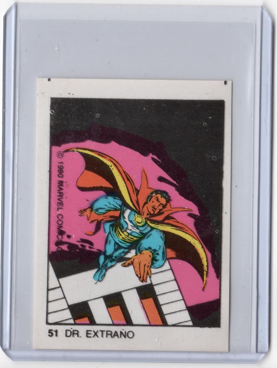 1980 Marvel DR STRANGE Super Heroes Argentina Terabussi Collector