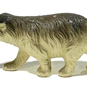 1930s Vintage Celluloid Circus Prize Toy Polar Bear