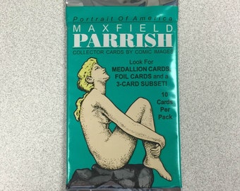 Limited Edition Maxfield Parrish Art Card UNOPENED Pack Containing 10 Art Cards