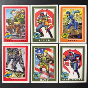 20 - Random 1991 Impel G. I. Joe Trading Cards