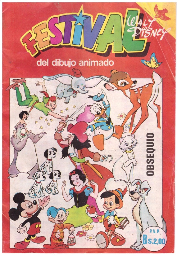 1969 Cartoon Festival Disney Sticker Song of the South - Etsy