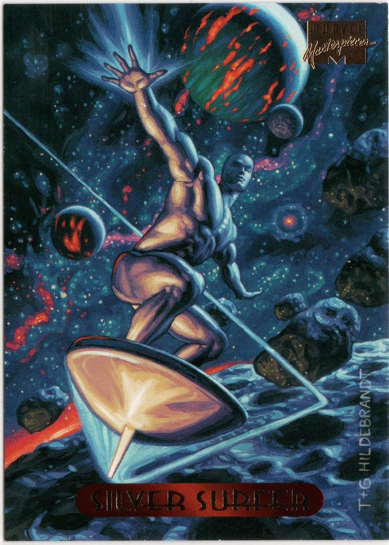 1994 Marvel Masterpieces SILVER SURFER Card - Etsy