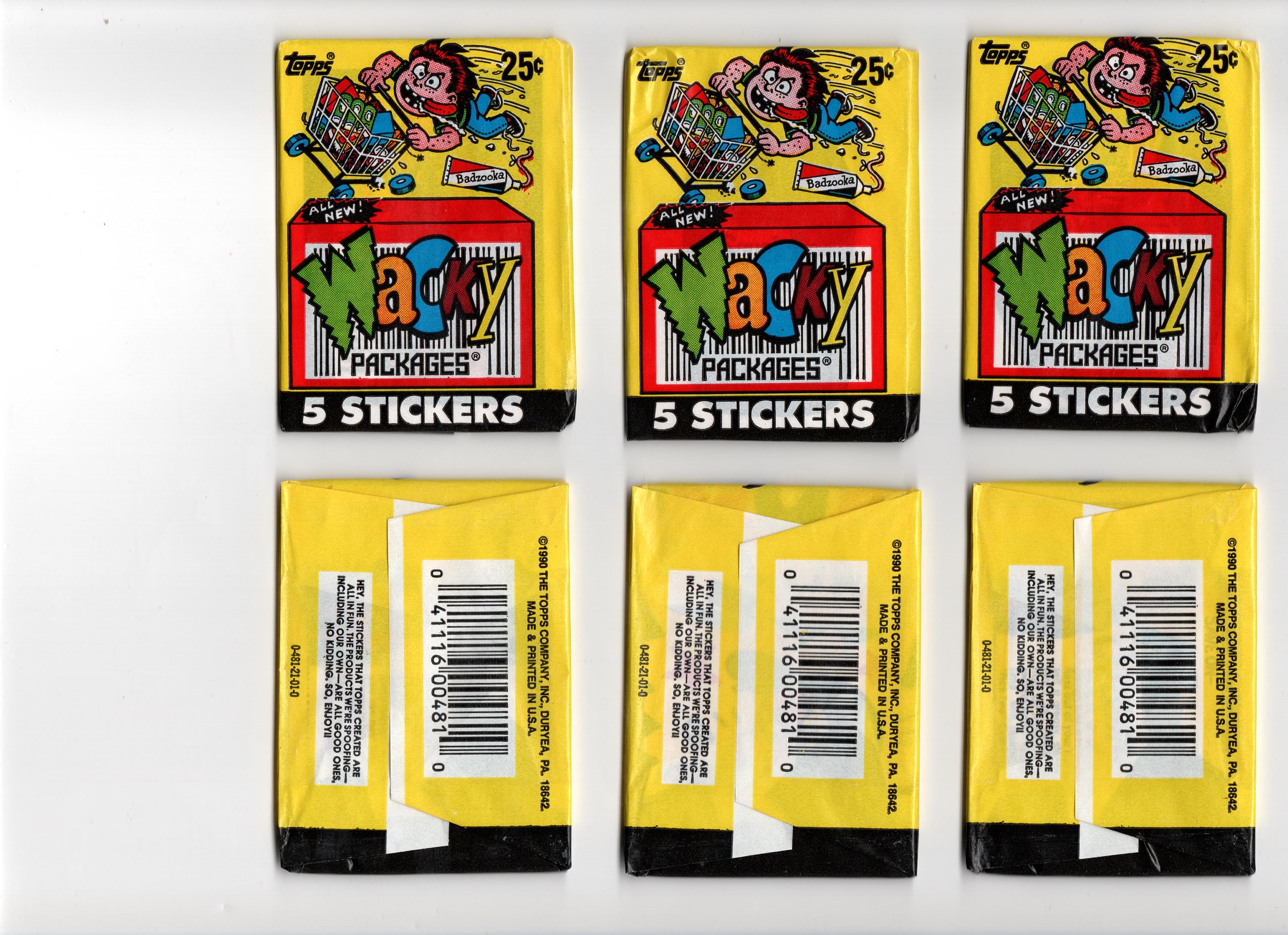 puts×espy 原画 レア Vintage NEWPORK 1991 Wacky Packages Card - Etsy