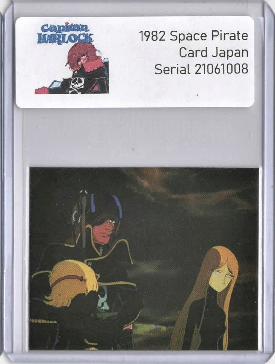 趣味 MINT 1982 ARCADIA Capt. Harlock Book VTG 1982 My Youth in Arcadia JAPANESE Card Captain Harlock and La Mime