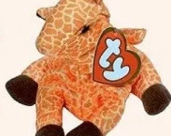 1998 TWIGS the Giraffe McDonalds Ty Teanie Beanie Baby