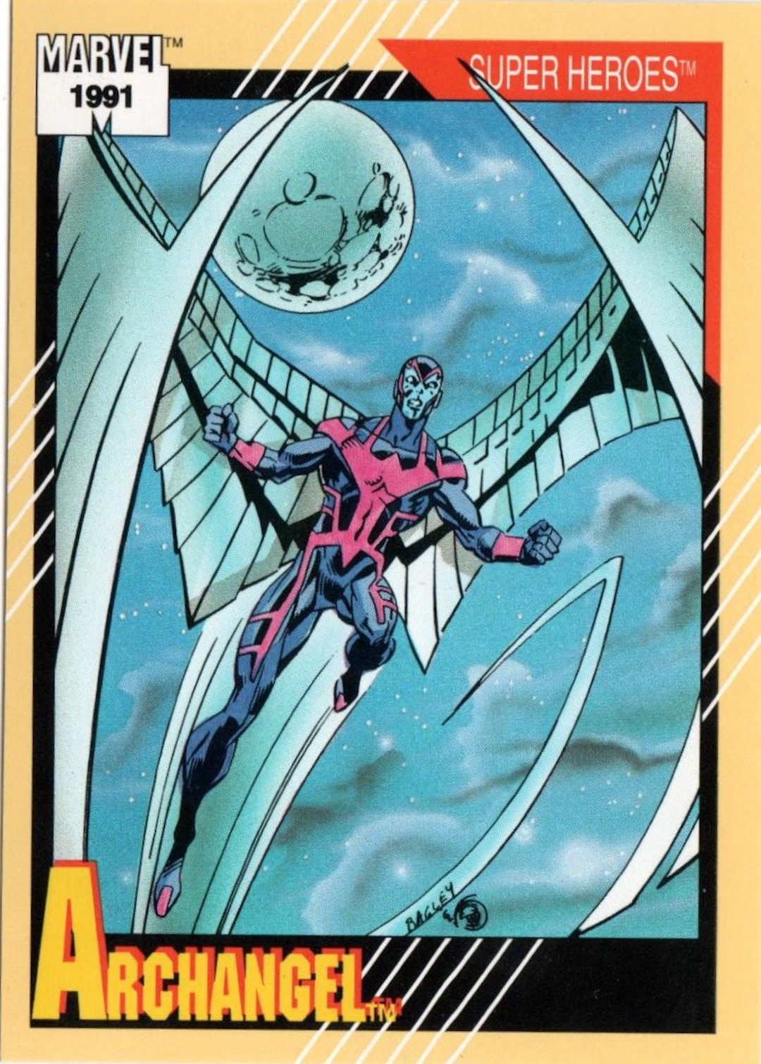 1991 Marvel Impel ARCHANGEL Card - Etsy